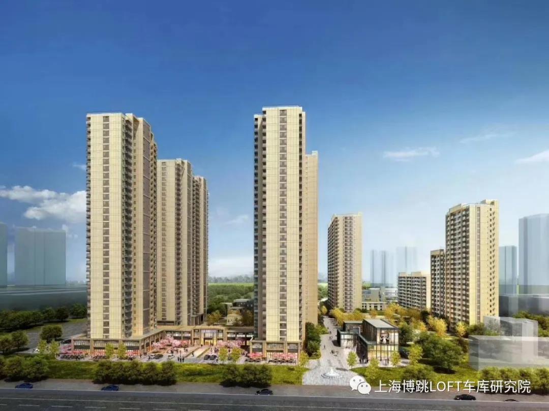 北辰采用了LOFT车库武汉当代集团春风十里项目现已结构封顶！